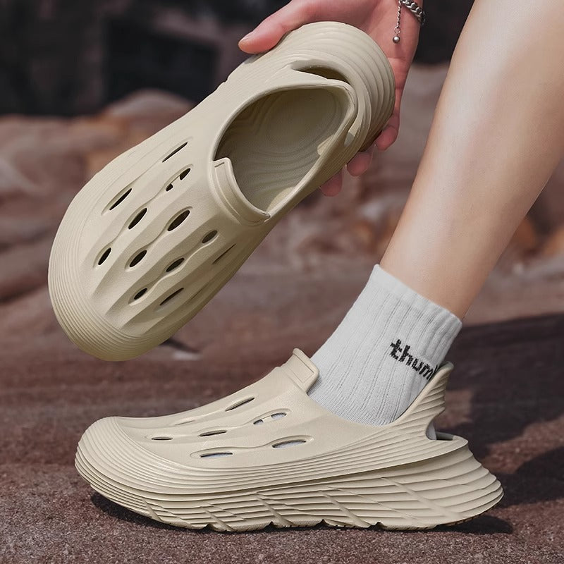 FoamFam unisex foam heightening clogs Ultra-Comfy & Breathable for doctors and nurses Stylish for Beach, Rainy Days & Urban Adventures