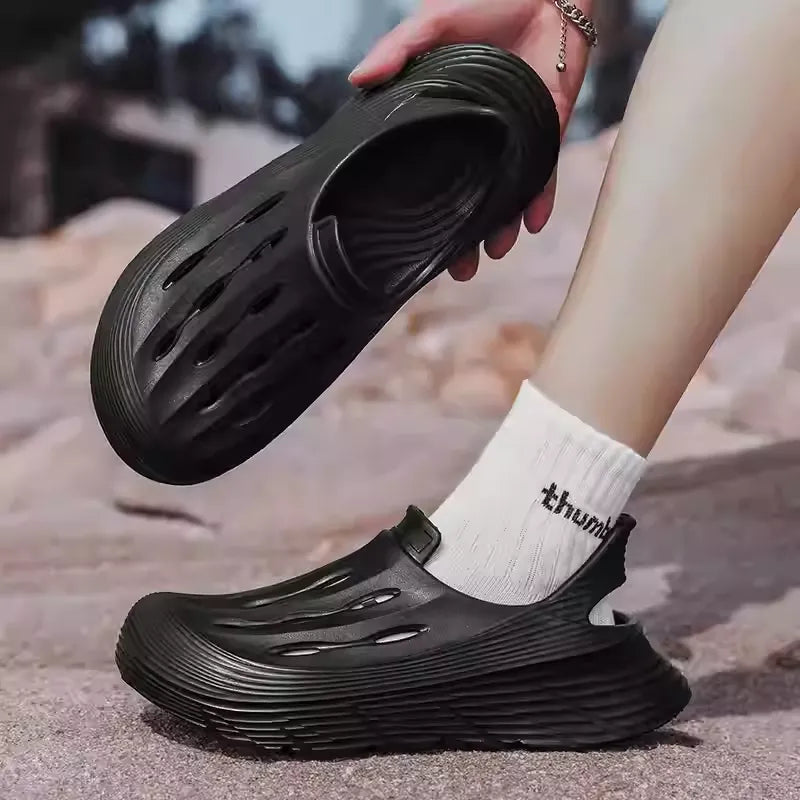 FoamFam unisex foam heightening clogs Ultra-Comfy & Breathable for doctors and nurses Stylish for Beach, Rainy Days & Urban Adventures